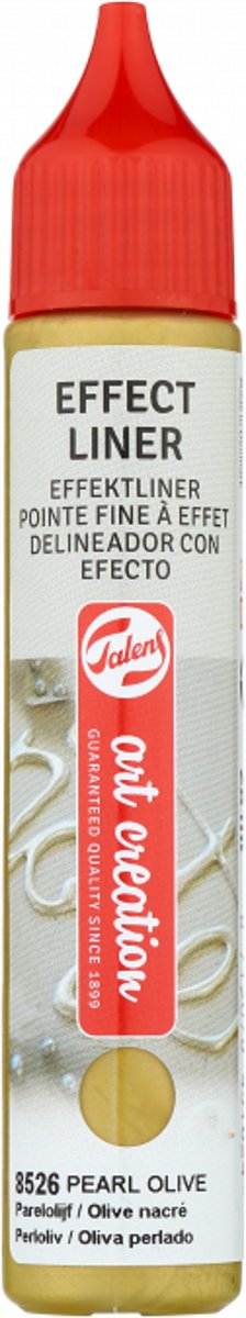 Talens Effect Liner/Dot   Pearl Olijf 28ml | 8526
